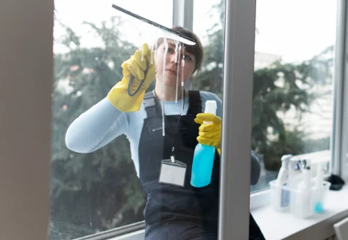 Nettoyage de vitres intérieures et extérieures à Neuvecelle